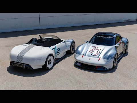 Thumbnail for The all-electric Porsche Vision 357 Speedster by Porsche Vision 357