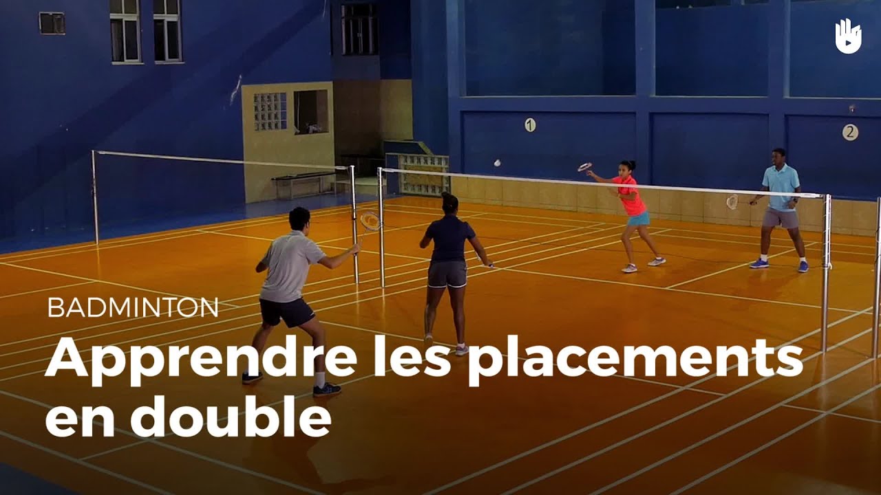 Apprendre Les Placements En Double Apprendre A Jouer Au Badminton Sikana