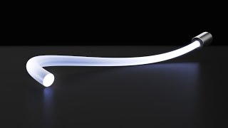 Make a Glowing Light Pipe Material in KeyShot