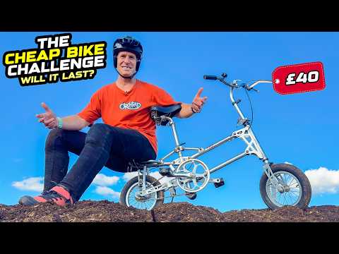 THE CHEAP BIKE CHALLENGE - £40 FOLDING BIKE - WILL IT LAST?