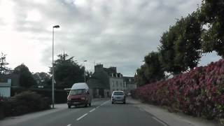 preview picture of video 'Driving Along Rue de Morlaix & Rue Verderel, 29250 Saint Pol de Léon, Finistère, Brittany, France'