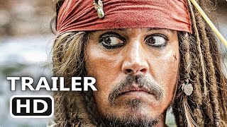 PIRATES OF THE CARIBBEAN 5 All Trailers (2017) Dead Man Tell No Tales, Disney 4K Movie HD