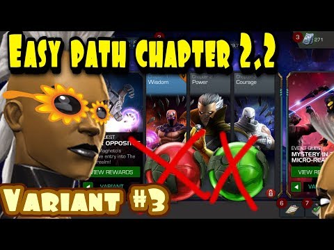 VARIANT #3 POLAR OPPOSITES 2.2  EASY PATH NO REVIVE, HEALPOT - MARVEL CONTEST OF CHAMPIONS
