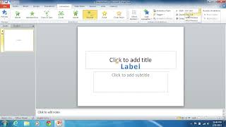 Make Text Appear on Click in PowerPoint