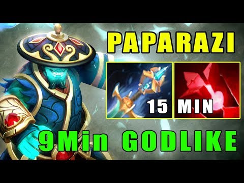 [Storm Spirit] Paparazi Destroyed SF Mid | 11Min GODLIKE 17Min Call GG (FullGame Dota2 7.21d)