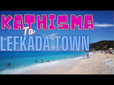 Kathisma to Lefkada town , Driving in Lefkada