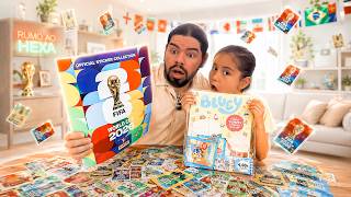 2026 World Cup Sticker Album Challenge with Mia