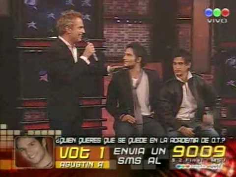 OPERACION TRIUNFO 2009 ARGENTINA GALA 12. 31/05. MARLEY CON AGUSTIN Y SEBASTIAN.- PARTE 1
