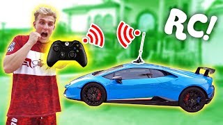 I MADE MY LAMBORGHINI REMOTE CONTROLLED!! (INSANE)