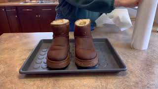 How To Clean Ugg Boots! 🧼#SuedeBootCleaning