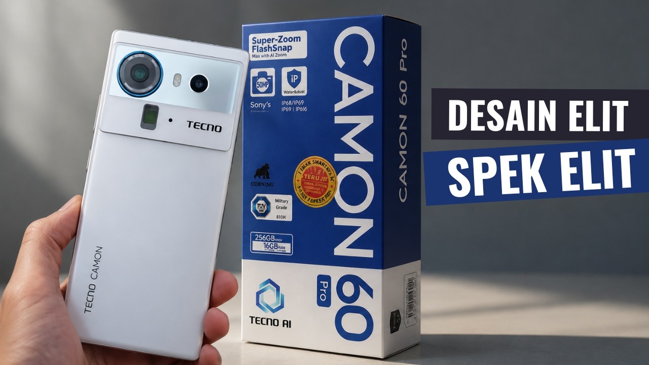 DIAM2 NGAMUK‼️TECNO CAMON 60 PRO UPGRADE PALING BESAR