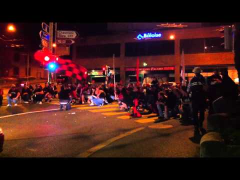 1/2 finale ZH-Xamax 25.04.2011 victoire fêté au carfour en ville