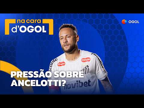  Neymar na Copa do Mundo? 'Ancelotti só vai levar...