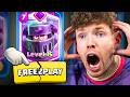 MEGARITTER LEVEL 15 DESTROYS F2P PASS PROJECT Clash Royale German