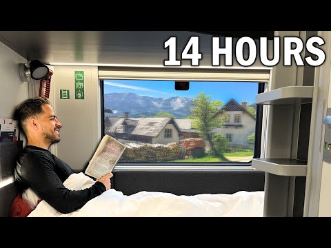 Overnight on Europe SLEEPER TRAIN from Rome to Vienna