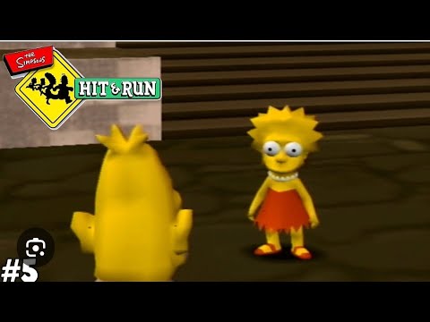 The Simpsons Hit and Run Gameplay Walkthrough Pt5 The Satellite Dish (PS2 Xbox Gamecube PC)