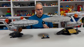 Blue Brixx & Mega Bloks Star Trek Enterprise - Can LEGO do it this good?