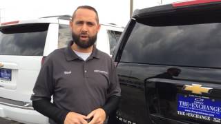Opening the rear window and lift gate on a 2016 Tahoe LT with Nick Caschetta