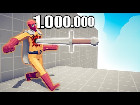 1.000.000 DAMAGE SWORD ARCHER 1 vs 1 TOURNAMENT - TABS | Totally Accurate Battle Simulator 2023