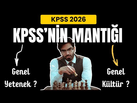 KPSS'nin Mantığını Anlarsan Derece Yaparsın 💪