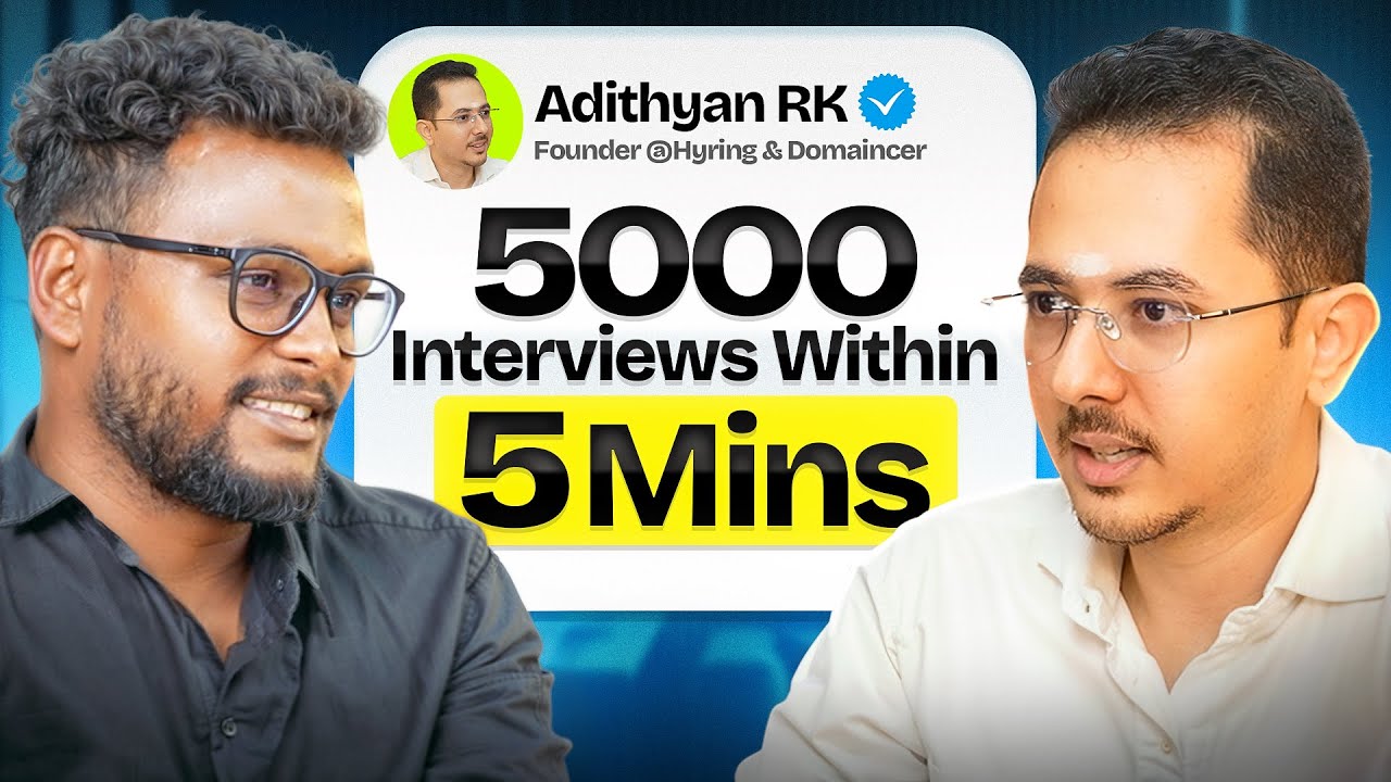 AI, Prompting & Future of Recruitment | தமிழ் Podcast