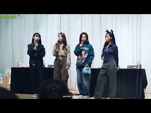 [ENG SUB] 221014 Mamamoo 'MIC ON' - Everline Fansign