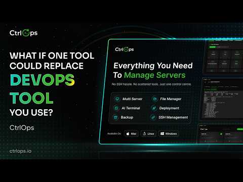 What If One Tool Could Replace Every DevOps Tool You Use? | CtrlOps