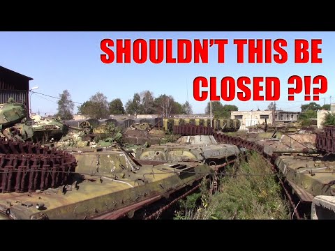 Really closed Russian/USSR armory repair base? 🇷🇺