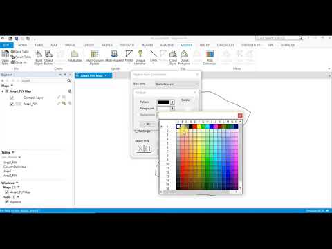 6. MapInfo Pro - Creating Features by Keying In Coordinates