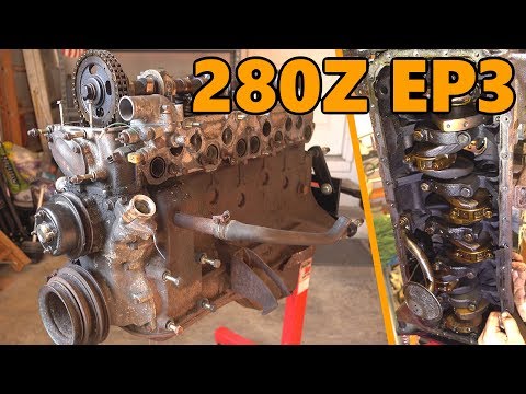 $1000 Datsun 280z Engine Rebuild (Ep.3)