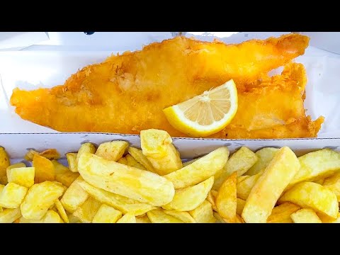 Revisão de FISH & CHIPS em Tynemouth Nordeste do Reino Unido com Sơn Tộc Tây Bắc
