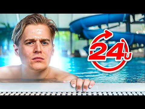 BANKZITTERS OVERLEVEN 24 UUR IN EEN ZWEMBAD