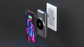 PhoneSuit JourneyMag Magnetic Wireless 10kmAh Battery Pack with Built-in AC Adapter