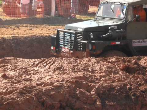 Arrancadão Lama - Jeep 4x4 X Caminhão 6x6