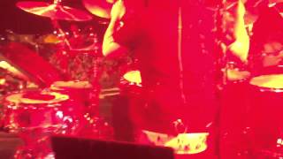 Dustin Lynch drummer Billy Freeman getting attacked by mayflies.