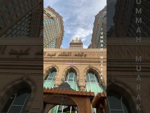 Clock Tower | Falak or zameen ka beach main 🕋 #Jummah Mubarak #youtubeshorts #viral #islamic #friday