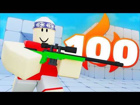 can i get a 100 WINSTREAK SNIPER ONLY?