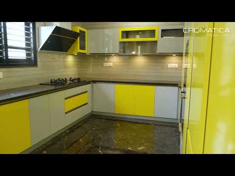 Powder coated modern designer stainless steel modular kitche...