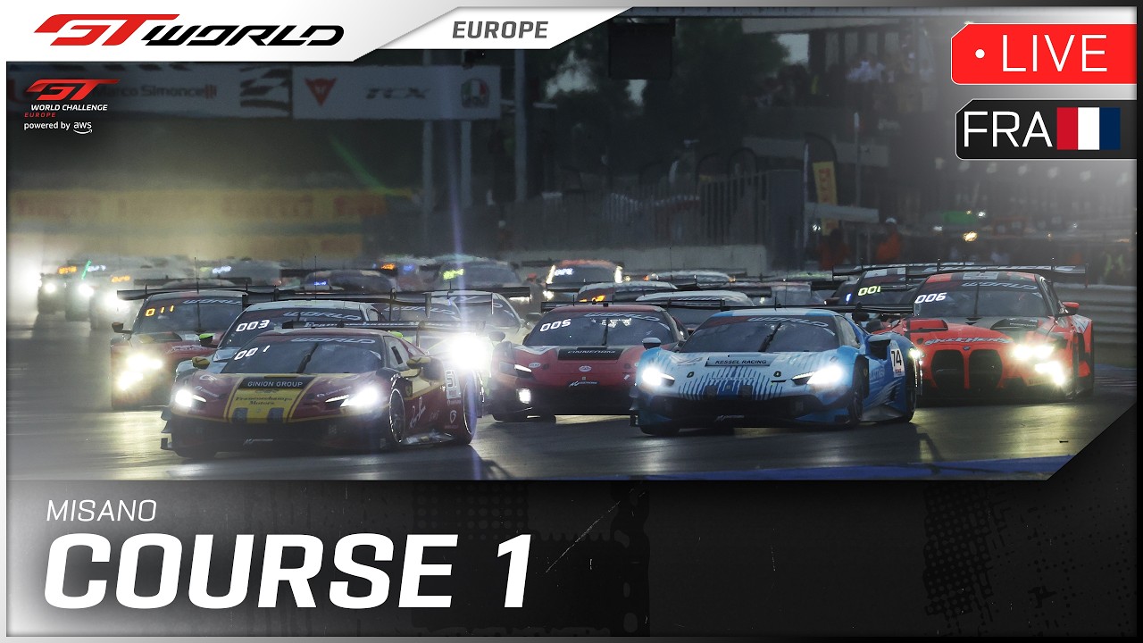EN DIRECT | Course 1 | Misano | GT World Challenge powered by AWS 2026 (Français)