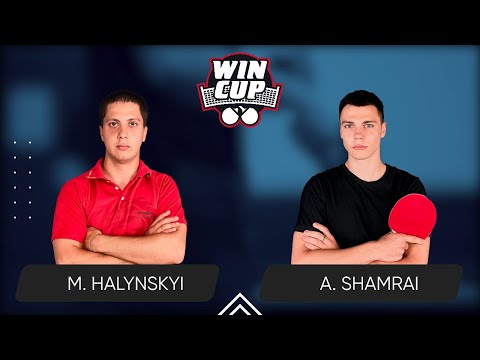 10:45 Mykola Halynskyi - Andrii Shamrai West 2 WIN CUP 23.08.2024 | TableTennis WINCUP