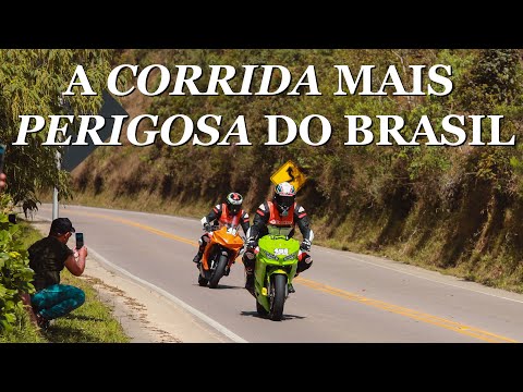 FUI DE HUNTER 350 NA ANITTÁPOLIS ROAD RACE - A CORRIDA MAIS PERIGOSA DO BRASIL