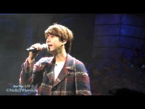 [Fancam] 151114 KYUHYUN The Agit concert - Till I Reach Your Star 너의 별에 닿을 때까지 (규현)