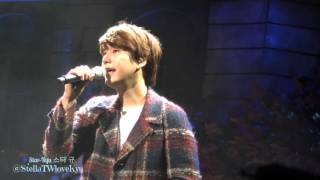 [Fancam] 151114 KYUHYUN The Agit concert - Till I Reach Your Star 너의 별에 닿을 때까지 (규현)