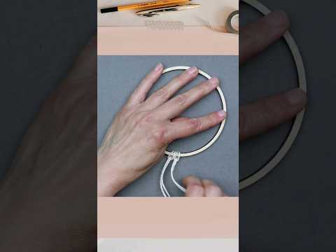 Macrame ABC pattern sample 17