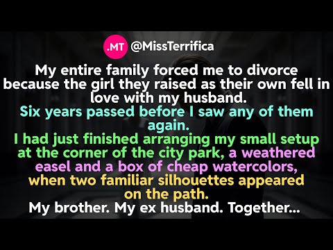 My entire family forced me to divorce because the girl they raised as their own fell in love...