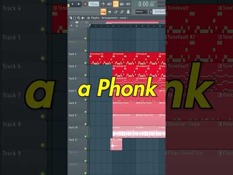 PHONK FL STUDIO TUTORIAL! #flstudio #musicproduction