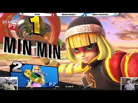 Saturday Smashdiac 1 [SSBU Tournament] - PinkShirtGuy (Min Min) vs. Visitor (Min Min) Pools