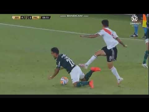EXPULSO JOGADOR DO RIVER PLATE X PALMEIRAS