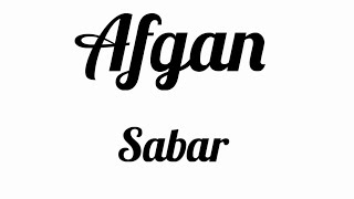 Download lagu Lirik Lagu Afgan Sabar mp3