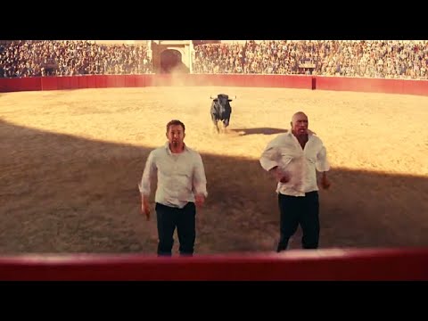 Red Notice Bull Fight Scene - Red Notice Movie